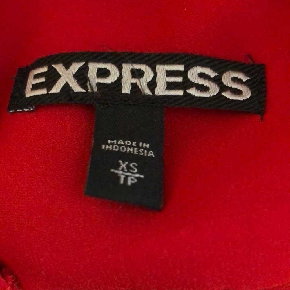 Express Red Top/Tunic - Picture 6 of 7